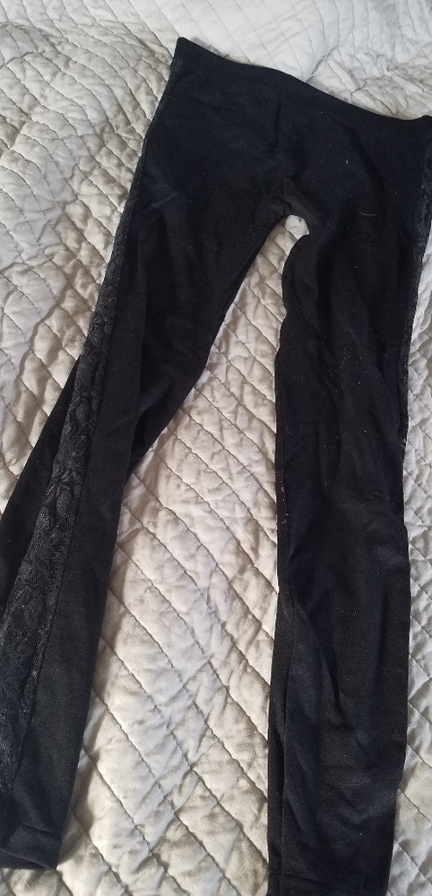 Leggin with lace side